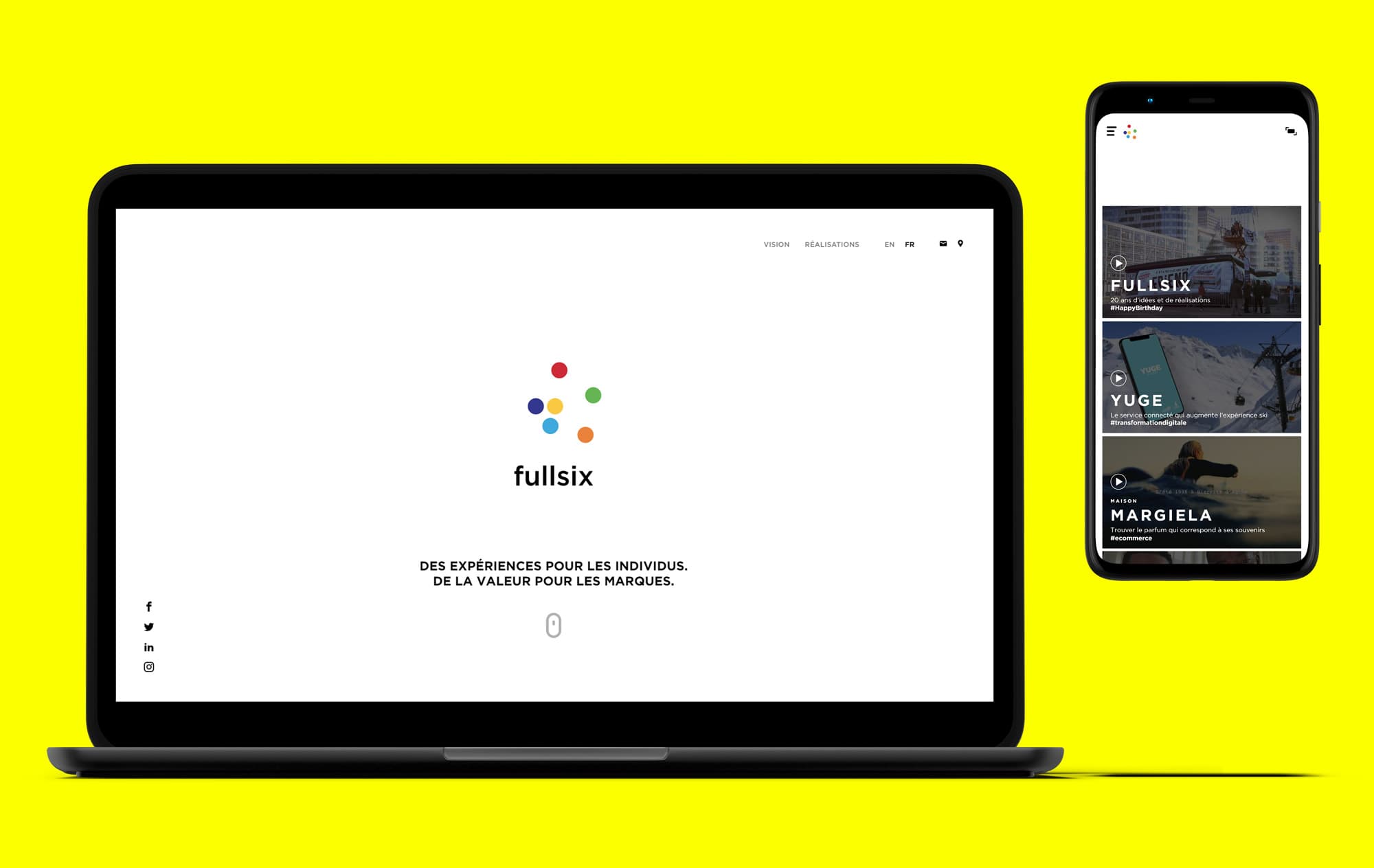 Illustration du projet Site Fullsix